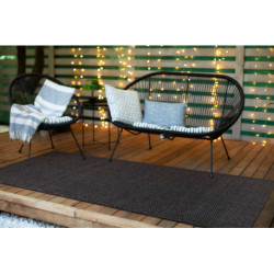 Dywan, chodnik TIMO 0000 SZNURKOWY SIZAL outdoor czarny 80x250cm Dywan, chodnik TIMO 0000 SZNURKOWY SIZAL outdoor czarny 80x250cm