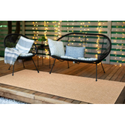 Dywan, chodnik TIMO 6272 SZNURKOWY SIZAL outdoor ciemny beż 80x250cm