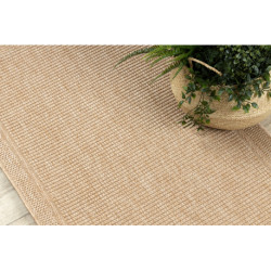 Dywan, chodnik TIMO 5979 SZNURKOWY SIZAL outdoor ramka ciemny beż 70x300cm
