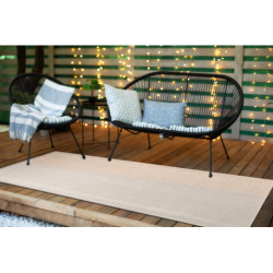 Dywan, chodnik TIMO 5979 SZNURKOWY SIZAL outdoor ramka beż 60x250cm