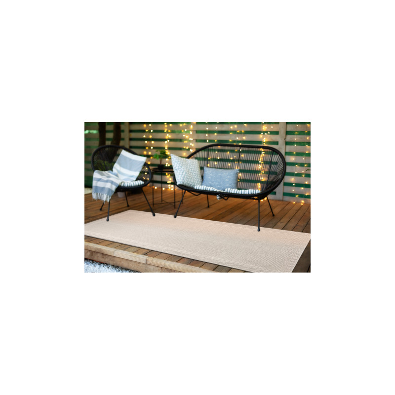 Dywan, chodnik TIMO 5979 SZNURKOWY SIZAL outdoor ramka beż 60x250cm