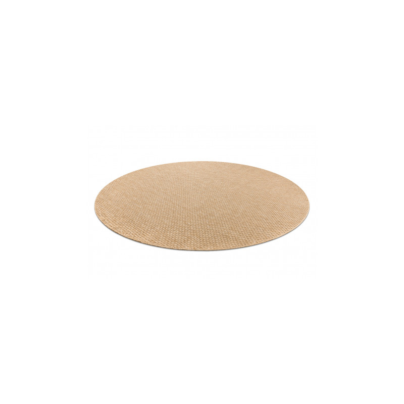 Dywan TIMO 6272 koło SZNURKOWY SIZAL outdoor ciemny beż koło 120cm
