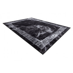 Dywan do prania MIRO 51278.810 Marmur, grecki antypoślizgowy - czarny / biały 120x170cm Dywan do prania MIRO 51278.810 Marmur, grecki antypoślizgowy - czarny / biały 120x170cm
