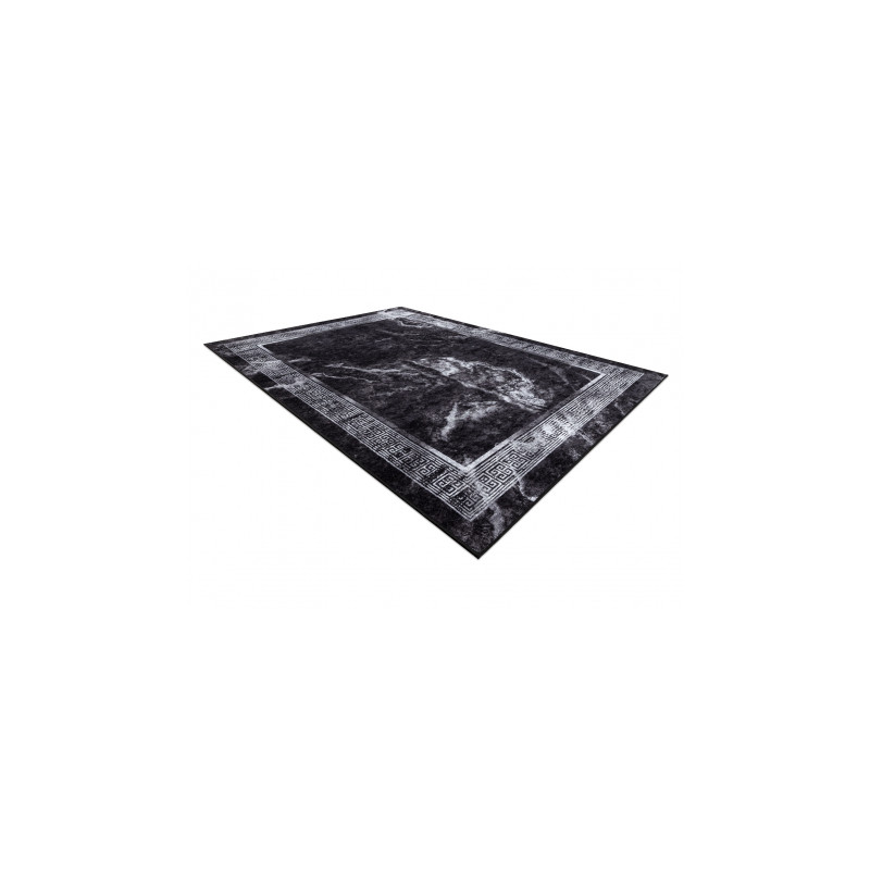 Dywan do prania MIRO 51278.810 Marmur, grecki antypoślizgowy - czarny / biały 120x170cm Dywan do prania MIRO 51278.810 Marmur, grecki antypoślizgowy - czarny / biały 120x170cm