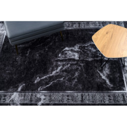 Dywan do prania MIRO 51278.810 Marmur, grecki antypoślizgowy - czarny / biały 160x220cm Dywan do prania MIRO 51278.810 Marmur, grecki antypoślizgowy - czarny / biały 160x220cm
