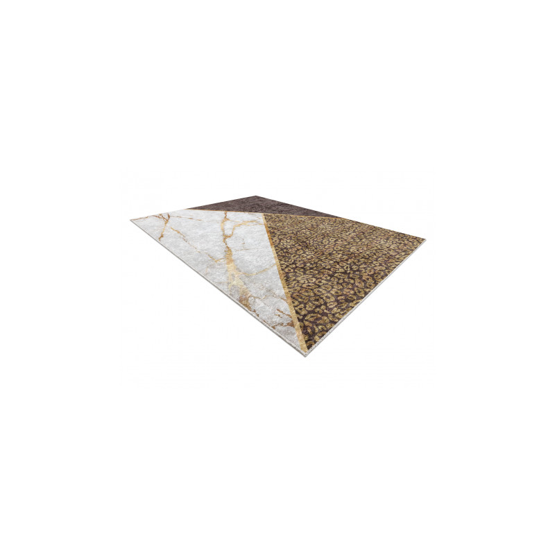 Dywan do prania MIRO 51338.805 Marmur, geometryczny antypoślizgowy - brązowy 120x170cm Dywan do prania MIRO 51338.805 Marmur, geometryczny antypoślizgowy - brązowy 120x170cm