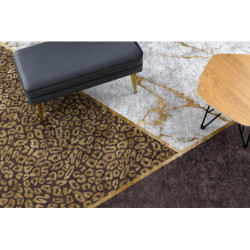 Dywan do prania MIRO 51338.805 Marmur, geometryczny antypoślizgowy - brązowy 160x220cm Dywan do prania MIRO 51338.805 Marmur, geometryczny antypoślizgowy - brązowy 160x220cm