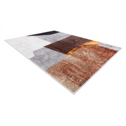 Dywan do prania MIRO 52100.801 Geometryczny antypoślizgowy - szary 120x170cm