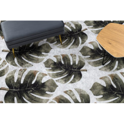 Dywan do prania MIRO 52102.801 Liście Monstera antypoślizgowy - zielony 80x150cm Dywan do prania MIRO 52102.801 Liście Monstera antypoślizgowy - zielony 80x150cm