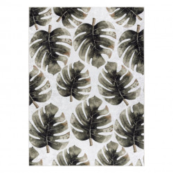 Dywan do prania MIRO 52102.801 Liście Monstera antypoślizgowy - zielony 120x170cm