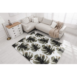 Dywan do prania MIRO 52102.801 Liście Monstera antypoślizgowy - zielony 120x170cm Dywan do prania MIRO 52102.801 Liście Monstera antypoślizgowy - zielony 120x170cm