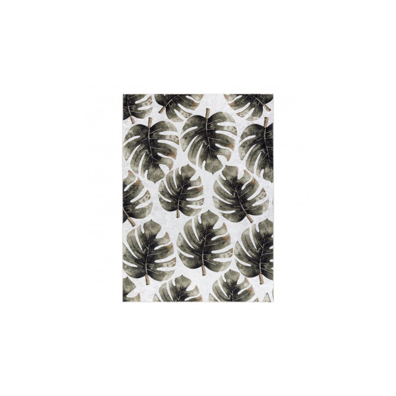 Dywan do prania MIRO 52102.801 Liście Monstera antypoślizgowy - zielony 160x220cm