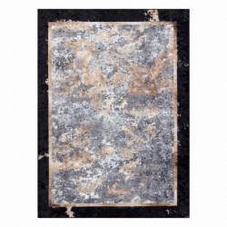 Dywan do prania MIRO 51328.804 Abstrakcja antypoślizgowy - szary / złoty 80x150cm