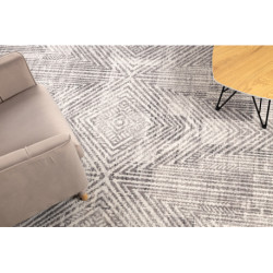Dywan wełniany ANGEL 7890 / 52042 Jodełka, chevron beż / szary 200x300cm
