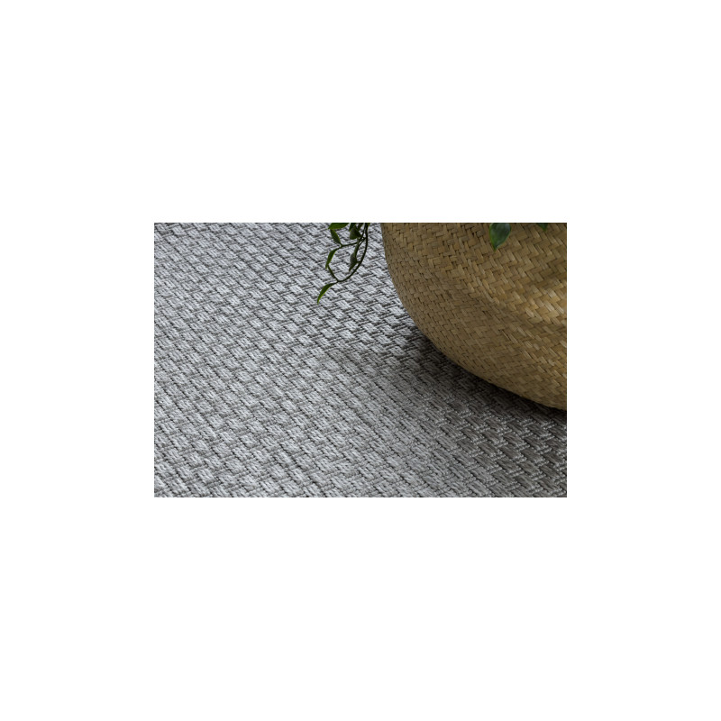 Dywan TIMO 6272 koło SZNURKOWY SIZAL outdoor jasny szary koło 150cm