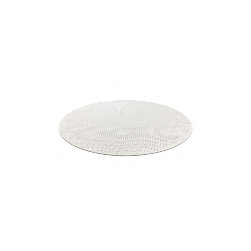 Dywan TIMO 6272 koło SZNURKOWY SIZAL outdoor biały  koło 150cm