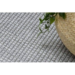 Dywan TIMO 5979 SZNURKOWY SIZAL outdoor ramka jasny szary 240x330cm