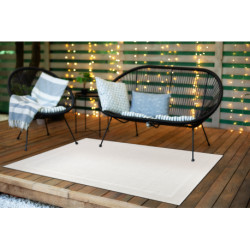 Dywan TIMO 5979 SZNURKOWY SIZAL outdoor ramka biały 60x100cm Dywan TIMO 5979 SZNURKOWY SIZAL outdoor ramka biały 60x100cm