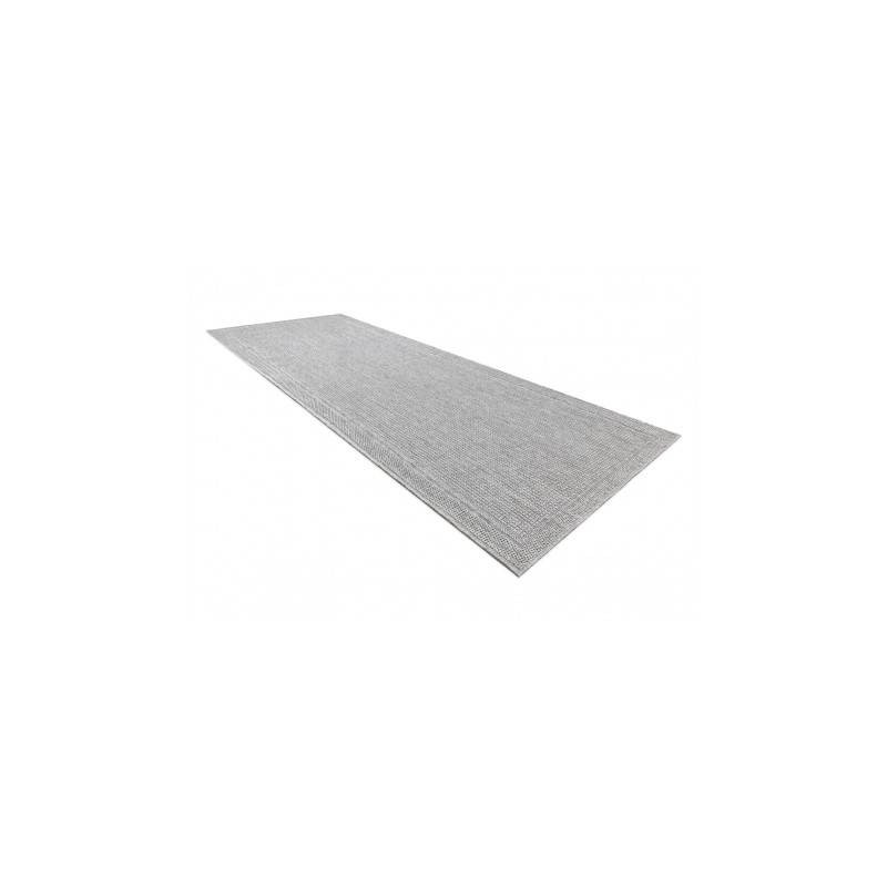 Dywan, chodnik TIMO 5979 SZNURKOWY SIZAL outdoor ramka jasny szary 80x200cm