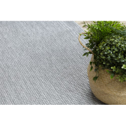 Dywan, chodnik TIMO 5979 SZNURKOWY SIZAL outdoor ramka jasny szary 80x200cm