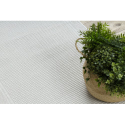 Dywan, chodnik TIMO 5979 SZNURKOWY SIZAL outdoor ramka biały 60x200cm