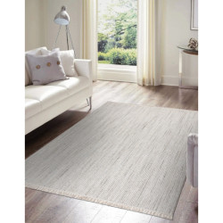 Dywan NANO EO78B Melanż, pętelkowy, płasko tkany biały / szary 120x170cm Dywan NANO EO78B Melanż, pętelkowy, płasko tkany biały / szary 120x170cm