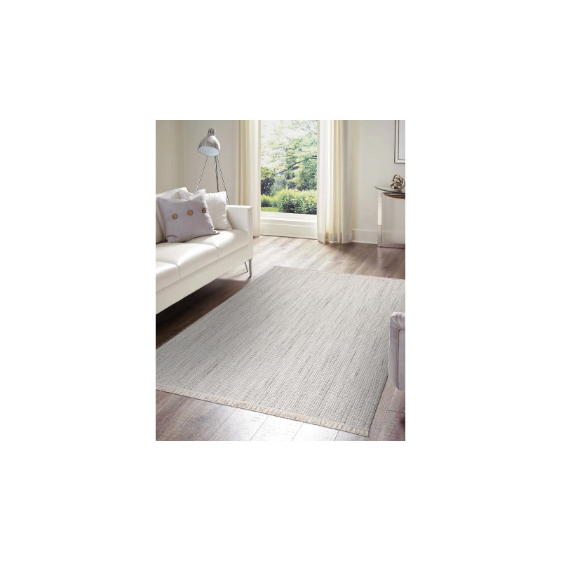 Dywan NANO EO78B Melanż, pętelkowy, płasko tkany biały / szary 120x170cm Dywan NANO EO78B Melanż, pętelkowy, płasko tkany biały / szary 120x170cm