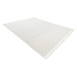Dywan NANO EM52A Romby, pętelkowy, płasko tkany biały 120x170cm