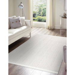 Dywan NANO EM52A Romby, pętelkowy, płasko tkany biały 160x220cm