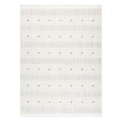 Dywan NANO FH69A Romby, pętelkowy, płasko tkany biały / szary 200x290cm