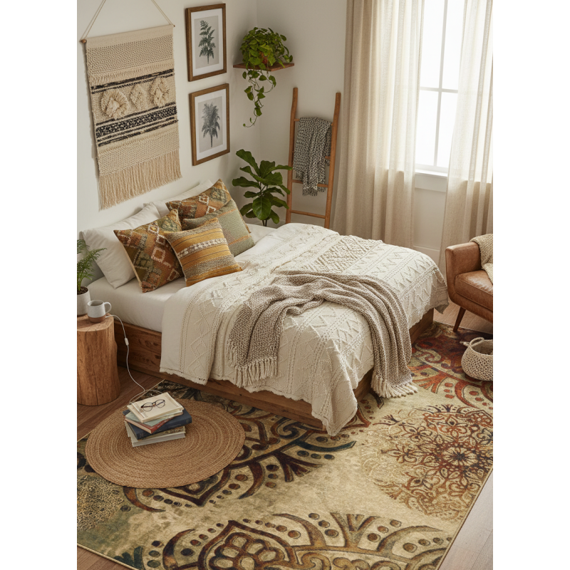 Dywan Dywilan Polonia Boho Red Dywan Dywilan Polonia Boho Red