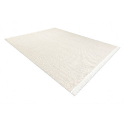 Dywan NANO FJ86B Jodełka, chevron, płasko tkany biały 120x170cm Dywan NANO FJ86B Jodełka, chevron, płasko tkany biały 120x170cm
