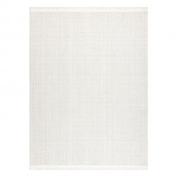 Dywan NANO FH92A Jednolity, pętelkowy, płasko tkany biały 160x220cm
