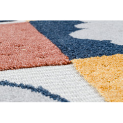 Dywan YOYO GD52 szary / żółty - Gwiazdki, chmurki, patchwork dla dzieci, strukturalny, sensoryczny Frędzle 200x290cm Dywan YOYO GD52 szary / żółty - Gwiazdki, chmurki, patchwork dla dzieci, strukturalny, sensoryczny Frędzle 200x290cm