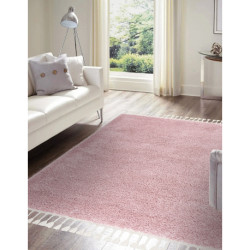 Dywan kwadratowy BERBER 9000 różowy Frędzle berberyjski marokański shaggy 120x120cm Dywan kwadratowy BERBER 9000 różowy Frędzle berberyjski marokański shaggy 120x120cm