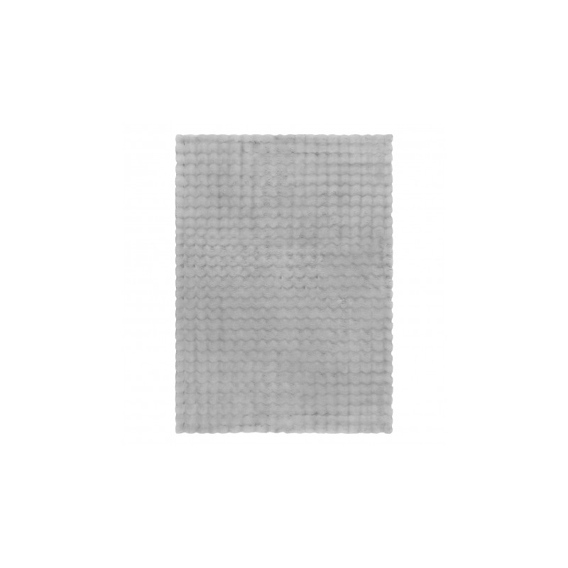 Dywan BUBBLE srebrny 21 IMITACJA FUTRA KRÓLIKA strukturalny 3D 80x150cm Dywan BUBBLE srebrny 21 IMITACJA FUTRA KRÓLIKA strukturalny 3D 80x150cm