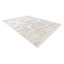Dywan MOROC 22331 Abstrakcja Ekologiczny, EKO SIZAL frędzle - strukturalny beż / krem 155x220cm