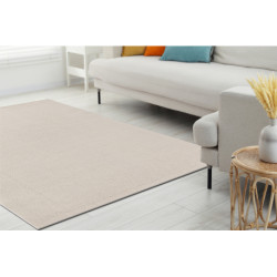 Dywan wełniany VILLA 8986/68200 Jednolity SIZAL, płaskotkany beż 120x170cm