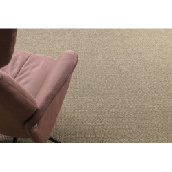 Dywan wełniany VILLA 8986/69500 Jednolity SIZAL, płaskotkany ciemny beż 240x340cm