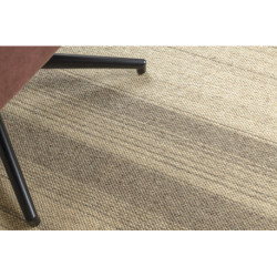 Dywan wełniany VILLA 7796/72800 Paski SIZAL, płaskotkany beż 80x150cm