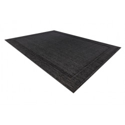 Dywan TIMO 5979 SZNURKOWY SIZAL outdoor ramka czarny 70x300cm