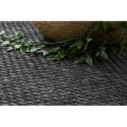Dywan TIMO 6272 koło SZNURKOWY SIZAL outdoor czarny koło 120cm Dywan TIMO 6272 koło SZNURKOWY SIZAL outdoor czarny koło 120cm