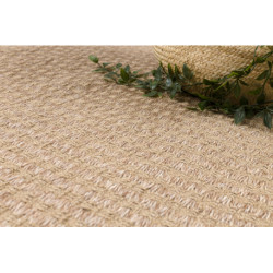 Dywan JUTE 3650 beż linie - jutowy, płaskotkany, frędzle 60x100cm Dywan JUTE 3650 beż linie - jutowy, płaskotkany, frędzle 60x100cm