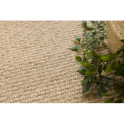 Dywan JUTE 3731 ciemny beż jednolity - jutowy, płaskotkany, frędzle 60x100cm Dywan JUTE 3731 ciemny beż jednolity - jutowy, płaskotkany, frędzle 60x100cm