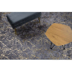 Dywan do prania MIRO 11111.2103 Marmur, glamour antypoślizgowy - ciemnoszary / złoty 140x190cm Dywan do prania MIRO 11111.2103 Marmur, glamour antypoślizgowy - ciemnoszary / złoty 140x190cm