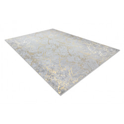 Dywan do prania MIRO 11111.2108 Marmur, glamour antypoślizgowy - krem / złoty 160x220cm