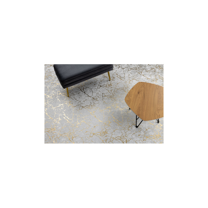 Dywan do prania MIRO 11111.2108 Marmur, glamour antypoślizgowy - krem / złoty 160x220cm Dywan do prania MIRO 11111.2108 Marmur, glamour antypoślizgowy - krem / złoty 160x220cm