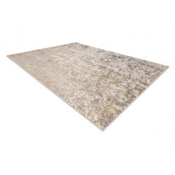 Dywan do prania MIRO 11111.2104 Marmur, glamour antypoślizgowy - beż / złoty 140x190cm