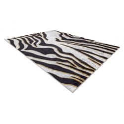 Dywan do prania MIRO 52002.807 Zebra antypoślizgowy - krem / czarny 160x220cm Dywan do prania MIRO 52002.807 Zebra antypoślizgowy - krem / czarny 160x220cm