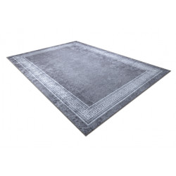 Dywan do prania MIRO 51317.807 Ramka, grecki antypoślizgowy - szary 160x220cm